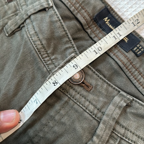 Massimo Dutti olive green mens zip fly jeans 30 29 - Picture 6 of 12